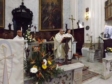 La Cisl con la Coldiretti ha festeggiato il 1° Maggio con una messa officiata dall’Arcivescovo nella Basilica di San Bartolomeo