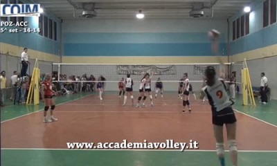 Accademia Volley : vittoria epica a Pozzuoli in finale gara 1