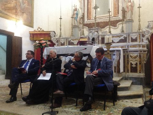 Aniello Cimitile, ha partecipato a San Lorenzello alla presentazione del volume “Trilogia dei Martiri Lorenzo, Sebastiano, Donato Vescovo”