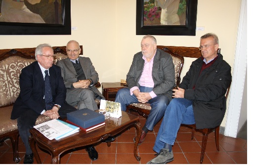 Il presidente della Provincia Claudio Ricci ha ricevuto questa mattina il presidente di Confindustria Biagio Mataluni