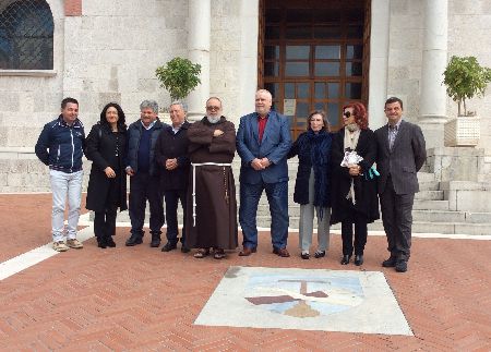 Visita privata del Presidente della Provincia di Benevento Claudio Ricci ai luoghi di Padre Pio da Pietrelcina.