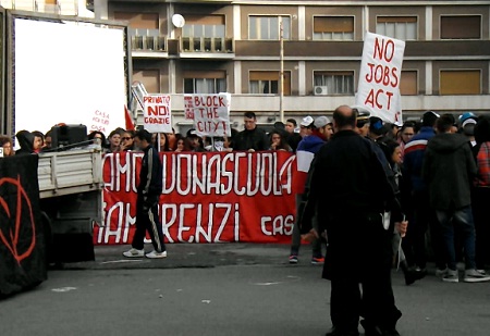 Giornata di sciopero sociale nazionale: circa 200 partecipanti