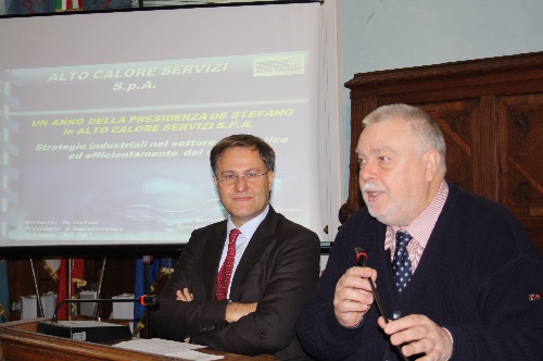 Oggi presso la Rocca dei Rettori di Benevento, si è svolta la conferenza stampa Alto Calore Servizi.