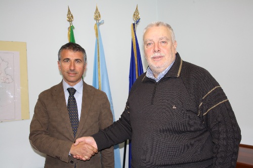 Il Presidente della Provincia di Benevento Claudio Ricci ha incontrato stamani il Sindaco di Vitulano Raffaele Scarinzi.