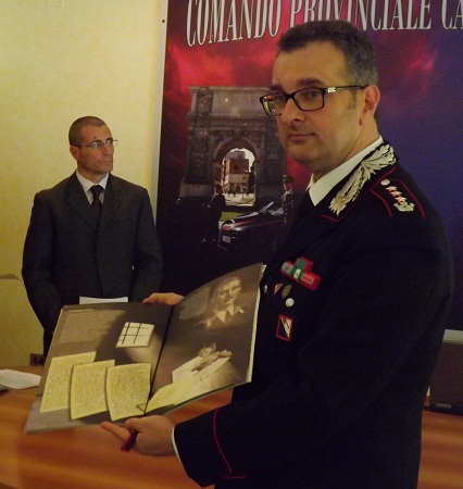 Presentazione del Calendario Storico e dell’Agenda Storica 2015 dell’Arma dei Carabinieri
