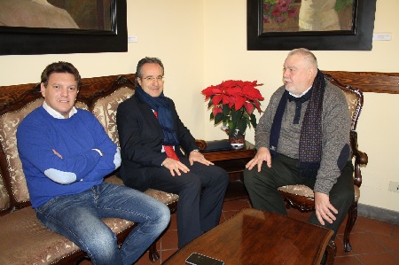 Claudio Ricci ha incontrato questa mattina Fausto Pepe e Raffaele Del Vecchio