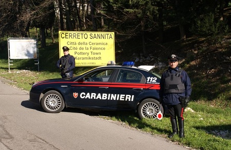 Servizio di controllo dei Carabinieri della Compagnia di Cerreto Sannita: denunce, segnalazioni per droga e fogli di via