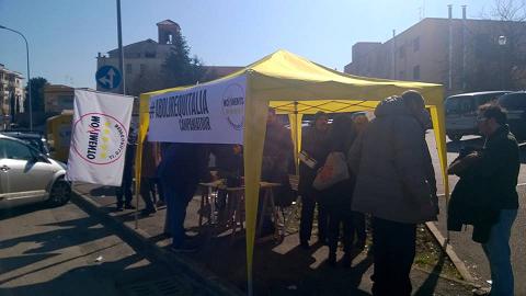L’iniziativa abolirequitalia del M5S a Benevento ha assolto il suo compito