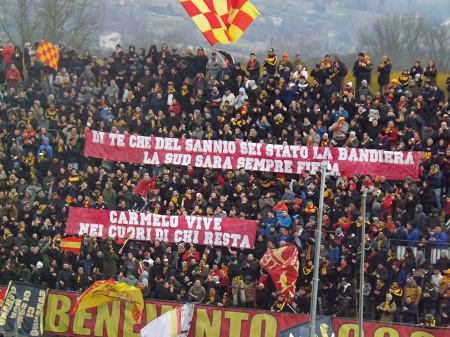 Il Benevento saluta e se ne va. + 4 sulla Salernitana. Benevento – Melfi 2-1