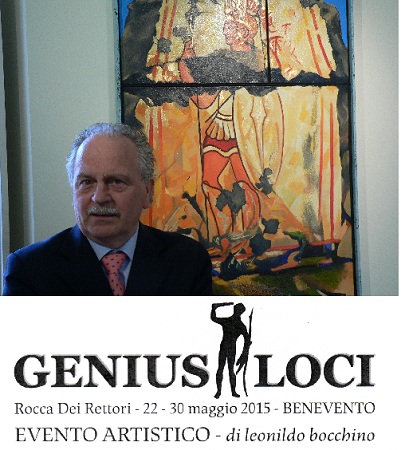 Il 22 Maggio l’inaugurazione dell’Evento artistico “Genius loci” ideato e curato dal Maestro Leonildo Bocchino.