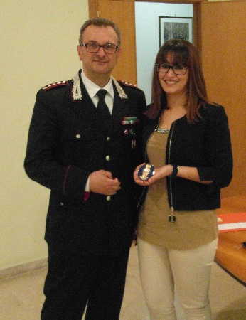 Benevento: Conferenza del neo Sostituto Procuratore Donatella Palumbo ai carabinieri del comando Provinciale