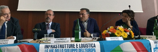 Campania,Piattaforma Logistiica del Mediterraneo: la Uil presenta la sua proposta che vede la regione snodo e ponte sul continente