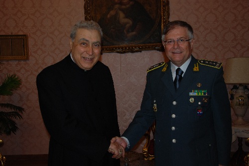 Presso la Guardia di Finanza di Benevento la visita del comandante interregionale dell’Italia Meridionale Riccardo Piccinni
