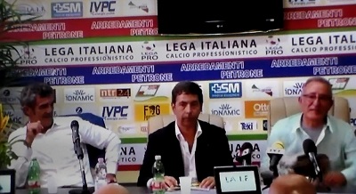 Conferenza di presentazione del Benevento Calcio. Il Presidente Pallotta: stateci vicino in maniera seria ed i risultati verranno