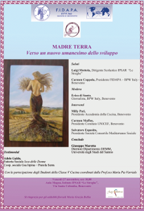 FIDAPA Benevento: venerdì 27 Novembre incontro sul tema “Madre Terra”