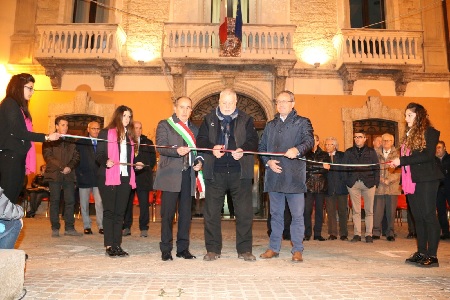 Claudio Ricci all’inaugurazione della XV Edizione della Festa del Torrone