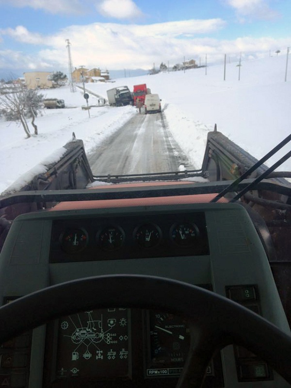 Nevicate, Coldiretti Benevento: “trattori in azione sulle strade già colpite duramente dall’alluvione”