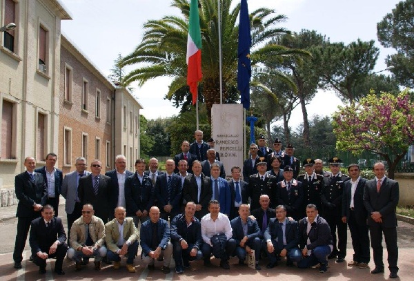 Benevento : raduno degli ex allievi Carabinieri ausiliari del 140° corso