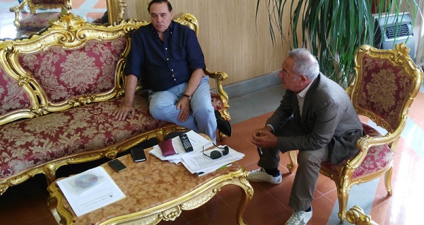 Il sindaco Mastella ha incontrato stamani il presidente Vigorito