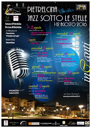 Pietrelcina: al via il grande evento musicale  Jazz sotto le Stelle 2016