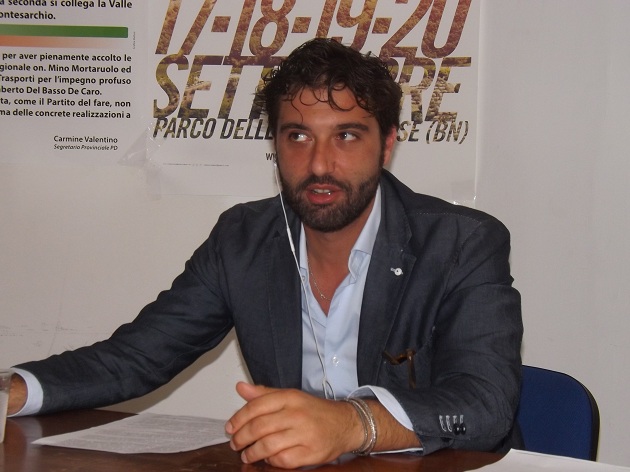 L’on. Erasmo Mortaruolo interroga la Regione Campania sulla manifestazione di Travaglio in Città Spettacolo