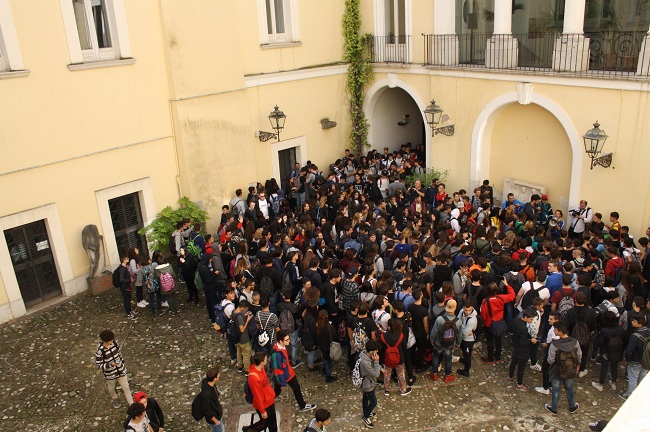 Una delegazione del Collettivo Autonomo Studentesco di Benevento è stata ricevuta alla Rocca dei Rettori