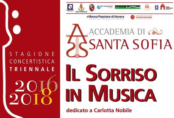 Accademia di Santa Sofia : domenica 4 Dicembre “Il Sorriso in Musica”