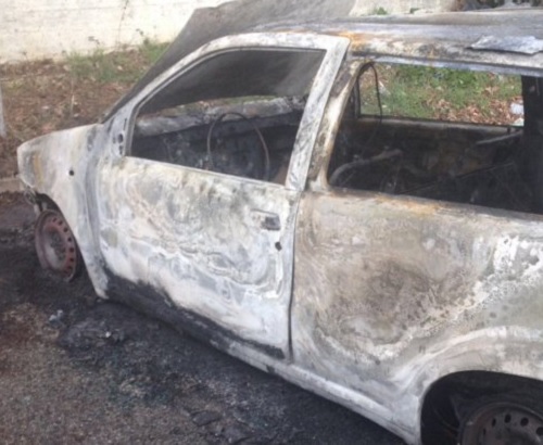 Benevento: auto a fuoco nella notte al Rione Libertà