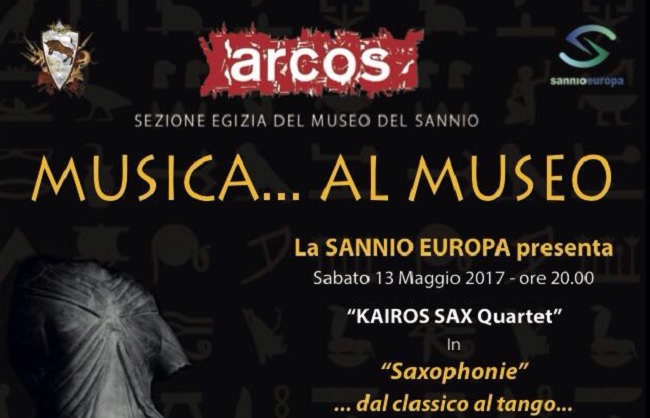 Nuovo appuntamento con la musica presso il Museo “Arcos – Sezione Egizia” di Benevento
