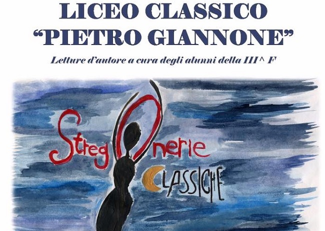 “Stregonerie classiche”, stasera al Liceo Classico“P.Giannone”uno spettacolo sulla  magia dall’antichità all’età moderna.