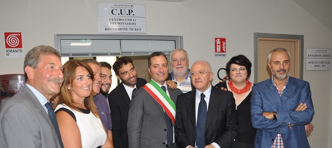 Claudio Ricci è intervenuto alla Cerimonia Inaugurale del Poliambulatorio di Telese Terme