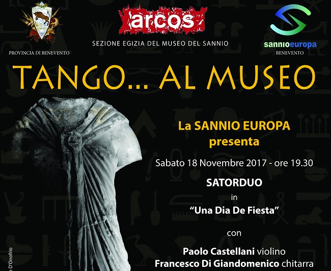 Al Museo Arcos, è di scena il tango con l’evento “Satorduo.Una Dia de Fiesta”