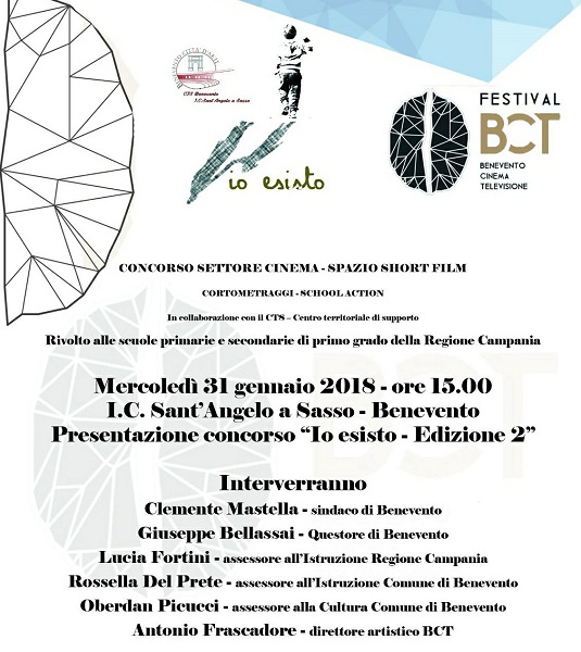 Benevento. Il 31 Gennaio conferenza di presentazione del concorso “Io Esisto Edizione 2”
