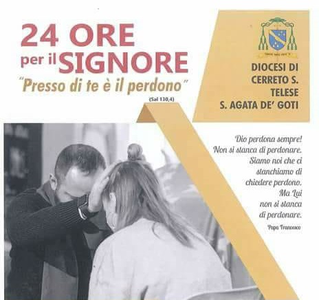 Venerdì 9 e sabato 10 marzo a Telese Terme la “24 Ore per il Signore” diocesana