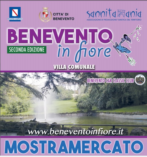 “Benevento in Fiore” inaugura domani la mostra mercato presso la Villa Comunale.