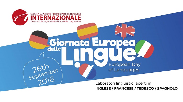 Giornata Europea delle Lingue. Il 26 Settembre incontri alla SSML Internazionale di Benevento