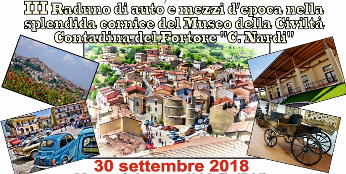 Club Ruote Storiche: III Raduno di auto di interesse storico nel Comune di Montefalcone di Valfortore
