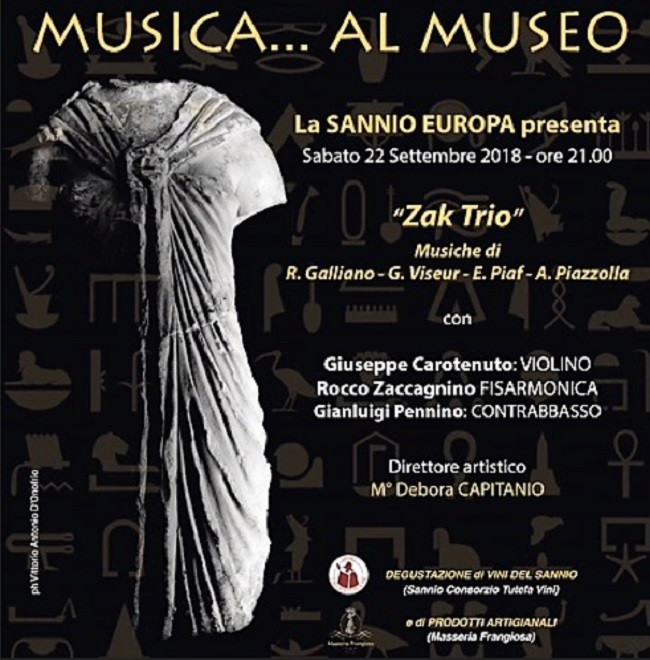 Al Museo Arcos è tutto pronto per il nuovo inizio di “MUSICA …AL MUSEO”.