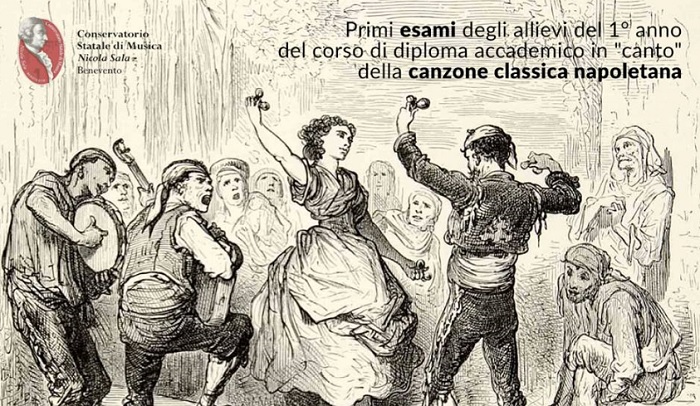 Corso di Diploma Accademico “Canto” della Canzone Classica Napoletana: in forma concerto aperti al pubblico.