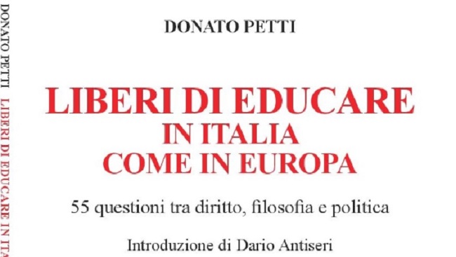 Presso la Provincia la presentazione del libro “Liberi di educare in Italia come in Europa”