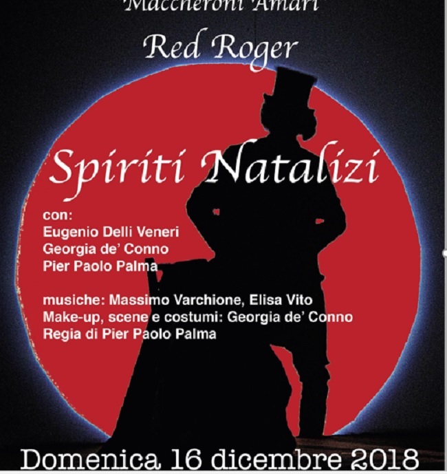 “InCanto di Natale”: domenica presso il Piccolo Teatro Libertà lo spettacolo “Spiriti Natalizi”.
