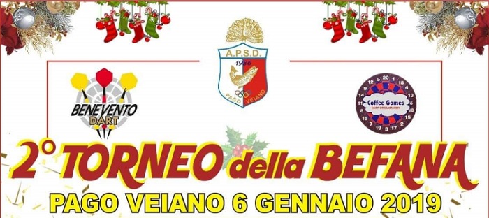 Al via il 2° Torneo della Befana a Pago Veiano.