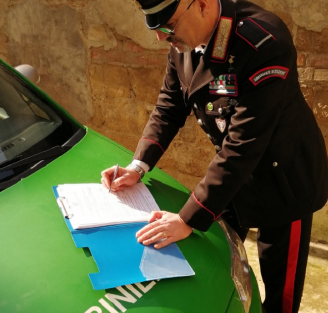 San Giorgio del Sannio: sanzionata un azienda agrituristica dai Carabinieri della Forestale
