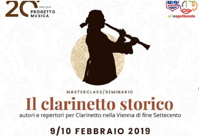 Accademia Progetto Musica, Masterclass su: Il Clarinetto storico della Vienna di fine ‘700 e Concerto finale