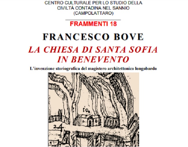 Venerdì 22 Marzo Presentazione del libro di Francesco Bove sulla Chiesa di Santa Sofia