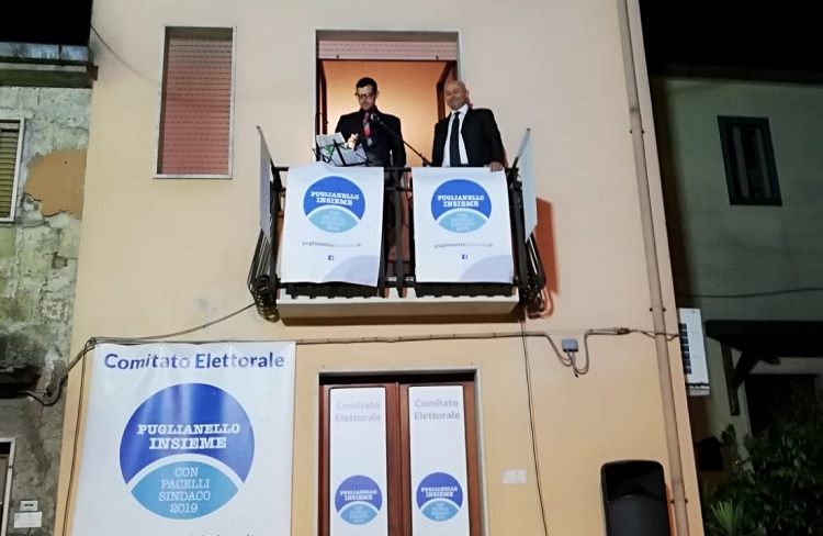 Apertura della campagna elettorale della lista Puglianello Insieme con Antonello Pacelli Sindaco
