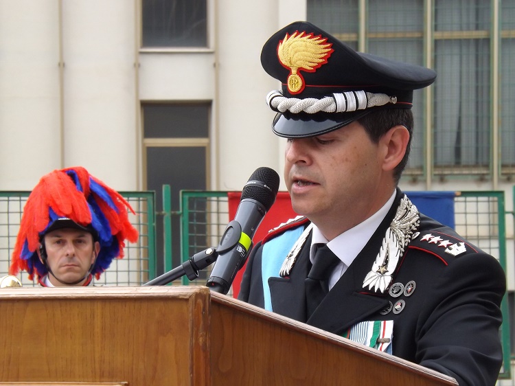 Benevento 5 giugno 2019 – Cerimonia del 205° anniversario di Fondazione dell’Arma dei Carabinieri
