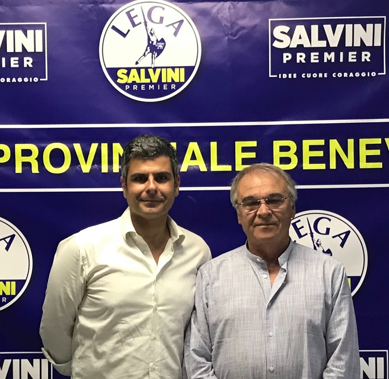 Il sindaco di Fragneto l’Abate, Lucio Mucciacciaro, aderisce alla Lega Salvini Premier
