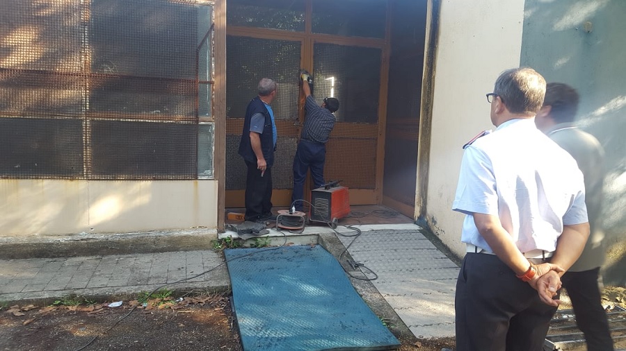 Rioccupazione della ex-Scuola “Sannio”.Intervento della Polizia Municipale per il ripristino dei sigilli