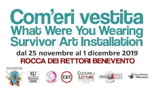 “What Were You Wearing – Come eri vestita?”, Mostra contro la violenza di genere dal 25 Novembre alla Rocca
